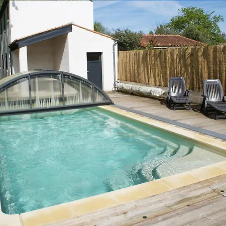 Villa Vue Boisee Piscine Privee, Chauffee Et Couverte Au Chateau D'oleron Grand-Village-Plage