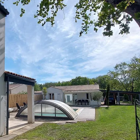 Villa Vue Boisee Piscine Privee, Chauffee Et Couverte Au Chateau D'oleron